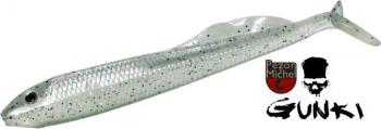 Gunki V2IB Shad 3` - 7.5cm  - White Snow Blue Flake